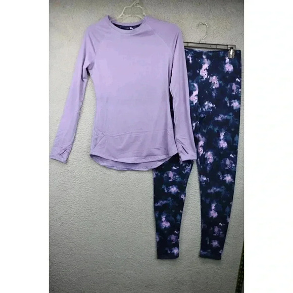 Climate Right by Cuddl Dud Women's Pajama Set-Size Small-Thumb Hole - Picture 1 of 11